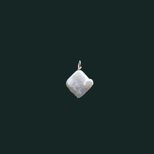 Square Pearl Dangle